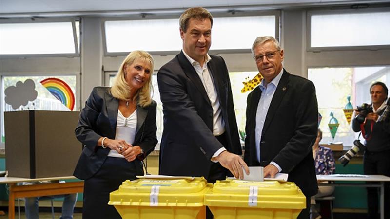 Bαυαρία: Βαριές απώλειες για το CSU, «αδελφό» κόμμα της Μέρκελ και το σοσιαλιστικό SPD