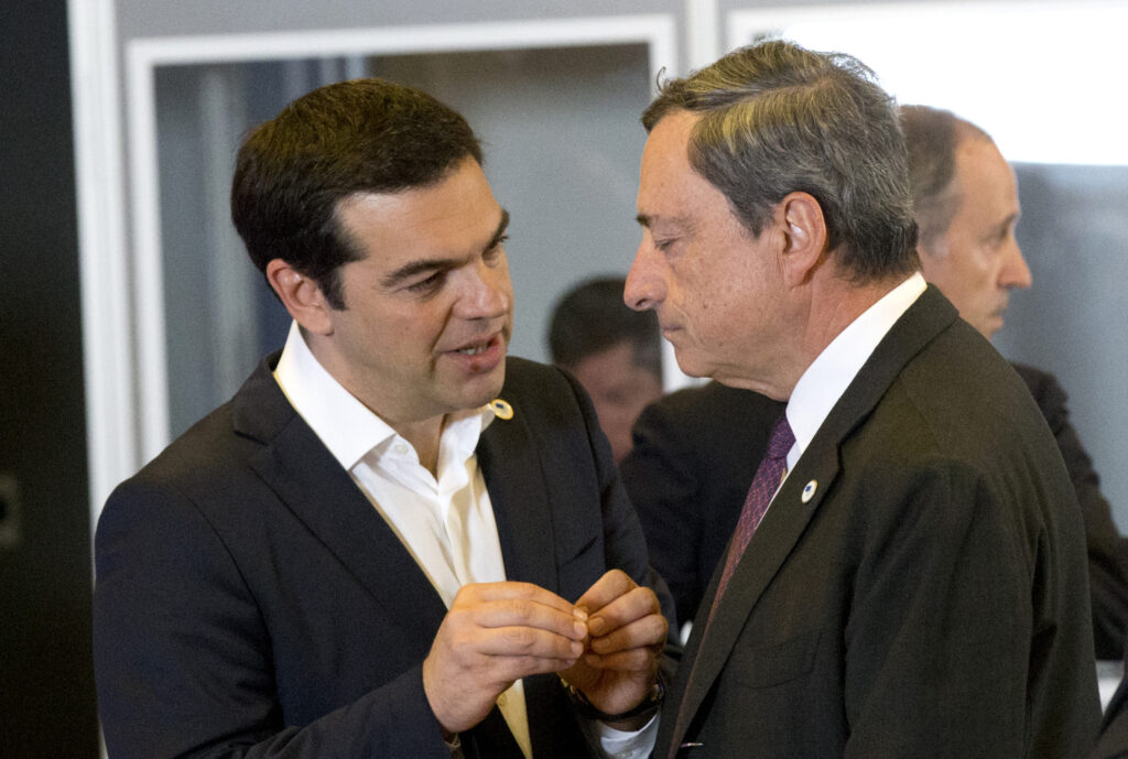 Συνάντηση Ντράγκι – Τσίπρα με φόντο τις «θετικές προοπτικές» της ελληνικής οικονομίας