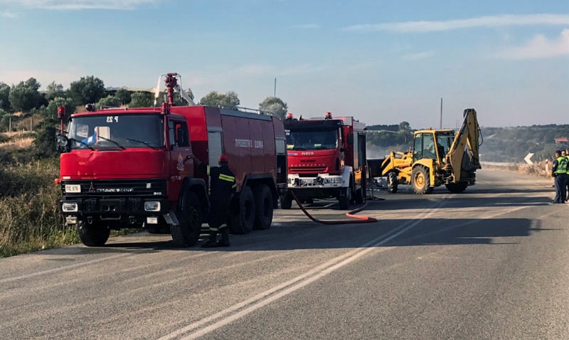 Καβάλα: Ανατροπή βαν με μετανάστες – Δεκατρείς τραυματίες