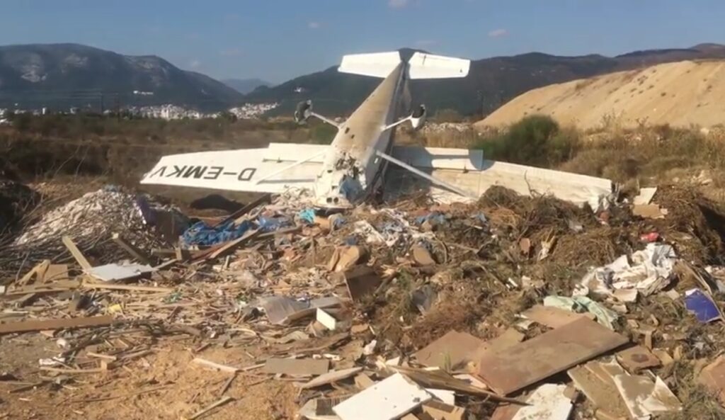 Έπεσε μονοκινητήριο αεροσκάφος στην Ξάνθη – Δύο τραυματίες