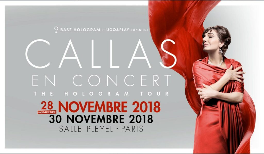 Το ολόγραμμα της Μαρίας Κάλλας δίνει συναυλίες στο Παρίσι (Videos)
