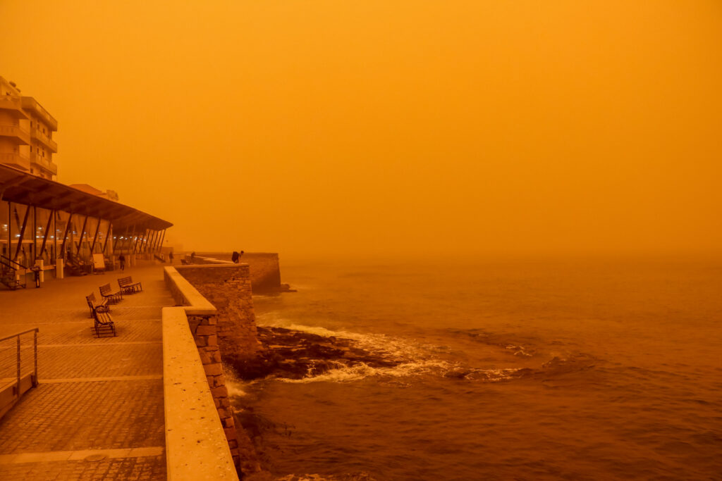 Κρήτη: Η σκόνη έφερε τοξικά στοιχεία και βαρέα μέταλλα