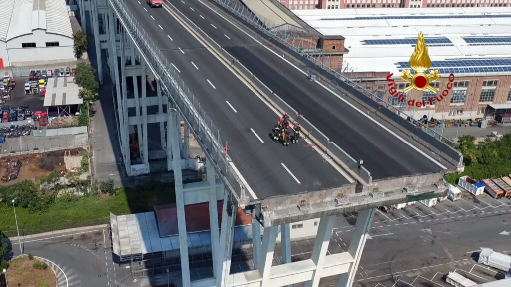 Ιταλία: Ξεκινά η κατεδάφιση της μοιραίας γέφυρας στη Γένοβα