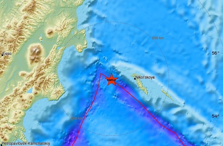 Σεισμός 7,3 Ρίχτερ ανοιχτά της Ρωσίας – Προειδοποίηση για τσουνάμι