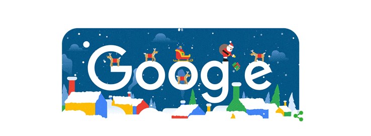 Χριστούγεννα 2018: Το εορταστικό doodle της Google