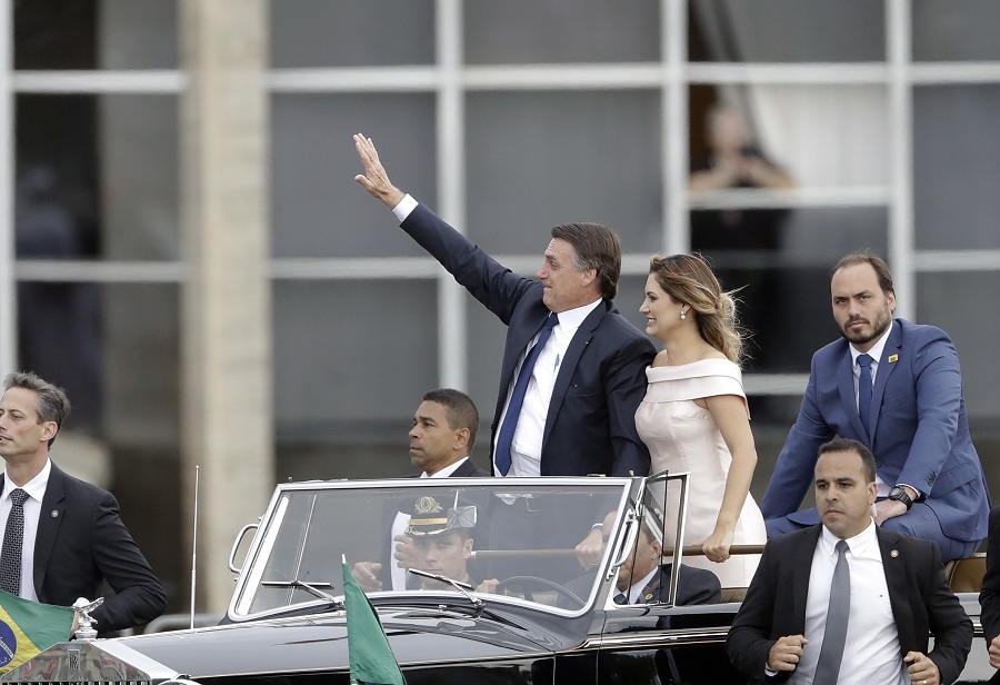 Βραζιλία: Ορκίστηκε νέος πρόεδρος ο ακροδεξιός Ζαΐχ Μπολσονάρου