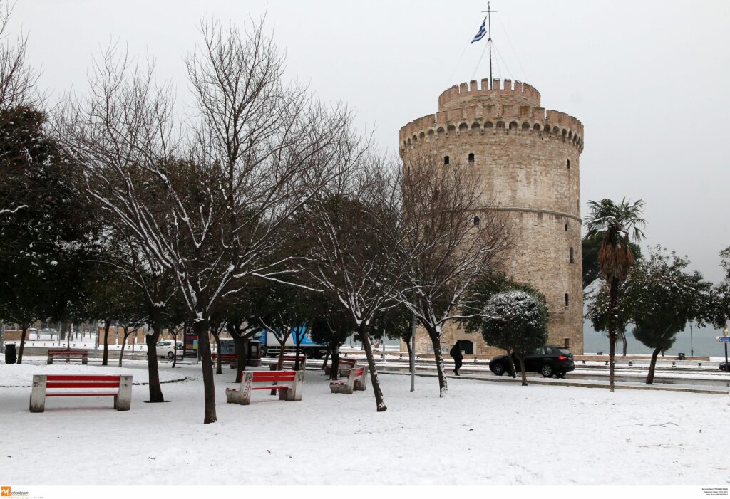 Καιρός Θεσσαλονίκη: Χιόνια και παγωνιά – Συμβουλές της Πολιτικής Προστασίας