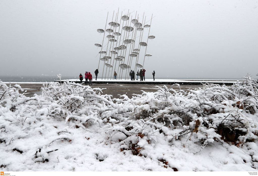 Η μαγευτική χιονισμένη Θεσσαλονίκη σε 7 φωτογραφίες (Photos)