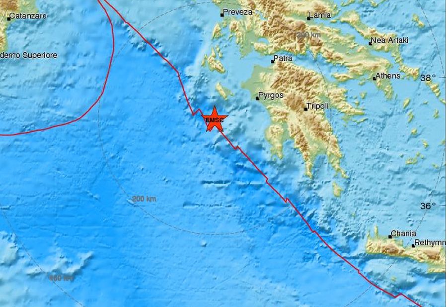 Σεισμός 4,3 Ρίχτερ ταρακούνησε τη Ζάκυνθο