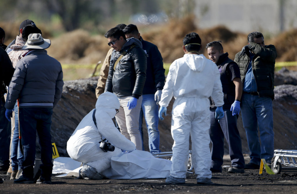 Μεξικό: Στους 94 οι νεκροί από την έκρηξη στον πετρελαιαγωγό