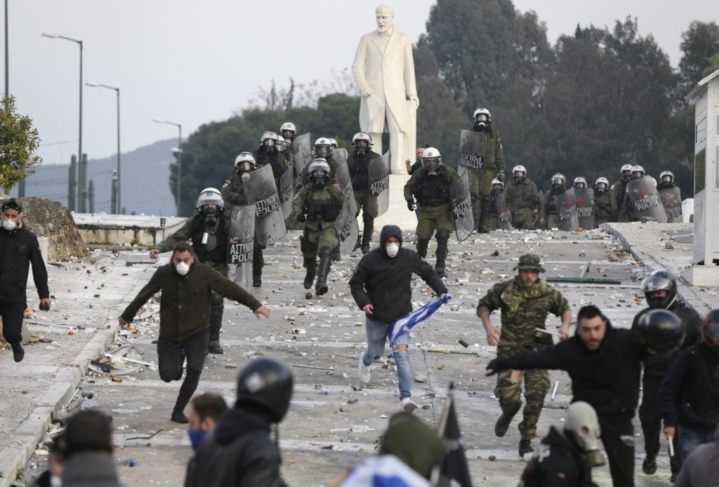 Ελληνική Αστυνομία: Είχαν σχέδιο εισβολής στη Βουλή (Video)
