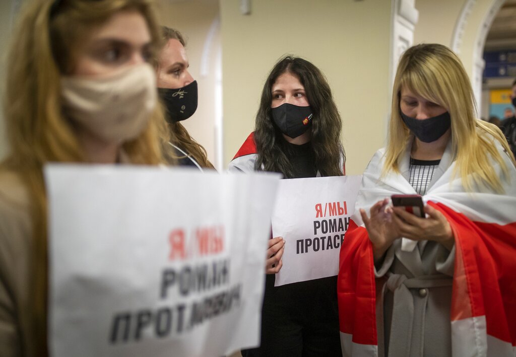 «Συνελήφθη και μία φοιτήτρια που ήταν με τον Προτάσεβιτς», λέει Πανεπιστήμιο της Λευκορωσίας