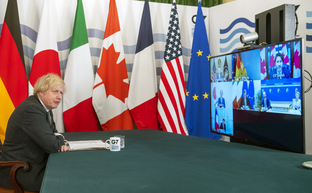 Βρετανία προς G7: Να τεθεί σε εφαρμογή μηχανισμός κατά ρωσικής «προπαγάνδας»