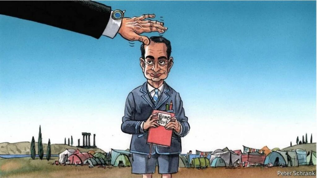 Economist για κυβέρνηση Μητσοτάκη: Το… κατοικίδιο της ευρωπαϊκής τάξης στο προσφυγικό!