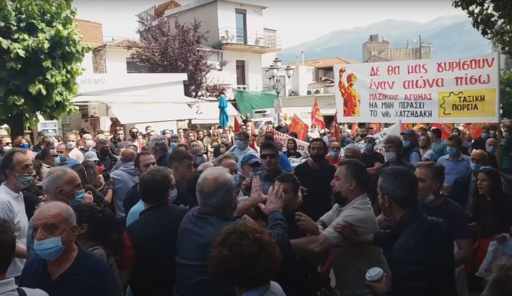 Επιτέθηκαν σε μέλη του ΣΥΡΙΖΑ στα Ιωάννινα (Video)