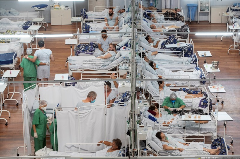 Βραζιλία: Έφτασε το μισό εκατομμύριο θανάτων από Covid-19