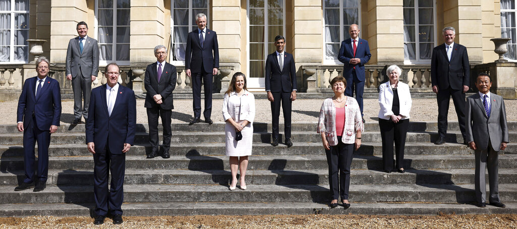 Βρετανία-G7: Ιστορική συμφωνία για επιβολή παγκόσμιου ελάχιστου εταιρικού φόρου 15%