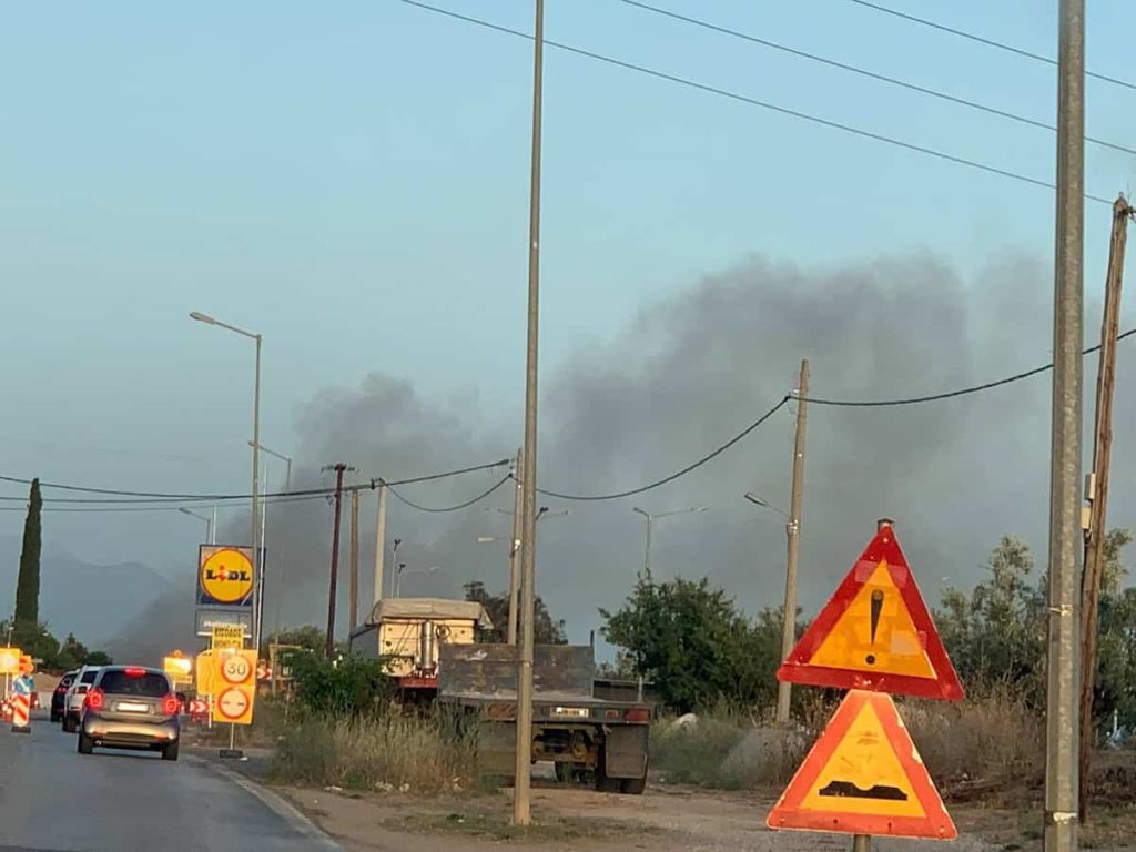 Μεγάλη πυρκαγιά στην Αβώρανη Αγρινίου (video – εικόνες)