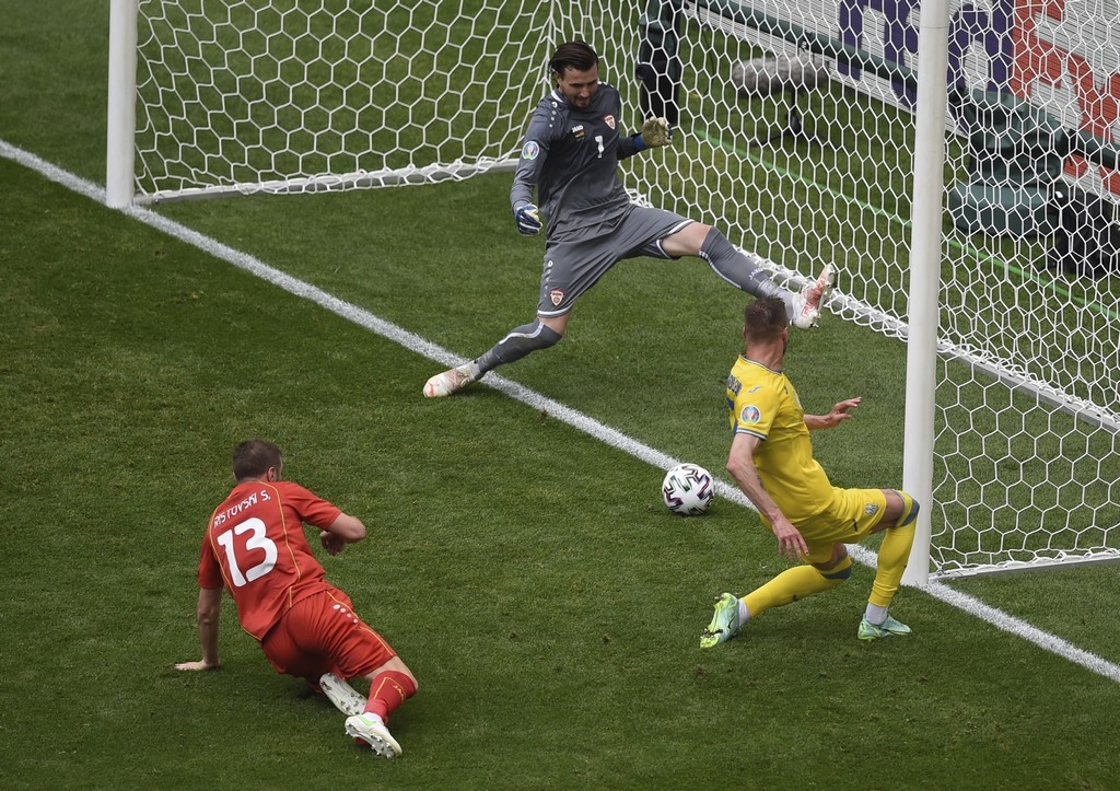 Euro 2020: Η Ουκρανία νίκησε 2-1 τη Β. Μακεδονία και ελπίζει σε πρόκριση στους «16»