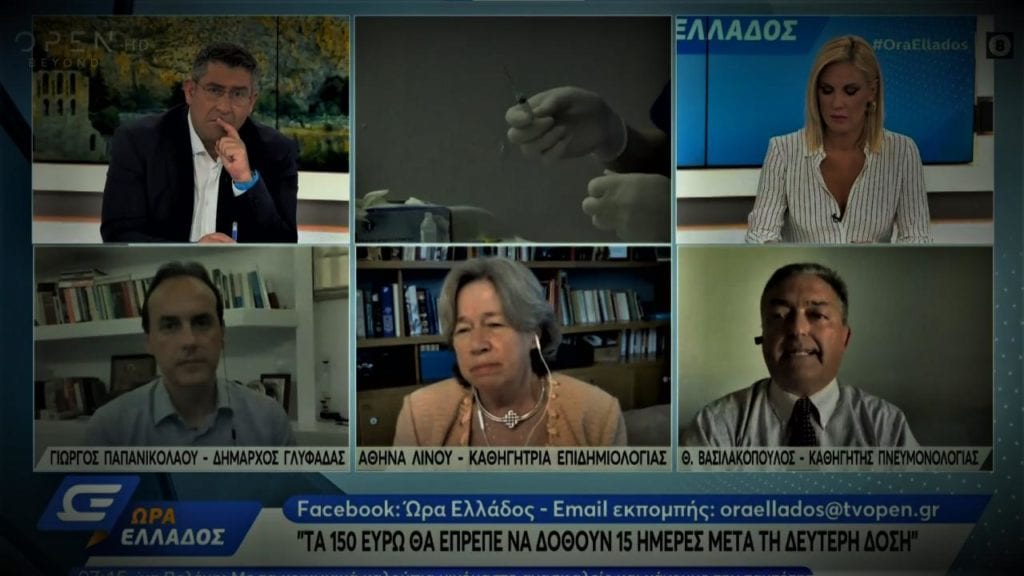 Πρωτοφανής κόντρα επιστημόνων on air: Η μετάλλαξη Δέλτα δίχασε Λινού – Βασιλακόπουλο (Video)