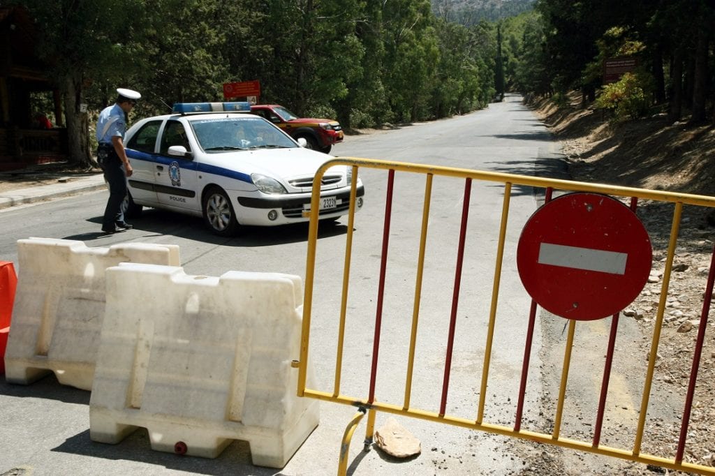 Απαγόρευση κυκλοφορίας στον Υμηττό την Πέμπτη 8 Ιουλίου