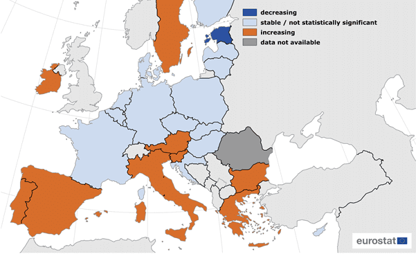 Καμπανάκι από τη Eurostat: Αυξήθηκε ο κίνδυνος φτώχειας του πληθυσμού σε ηλικία εργασίας