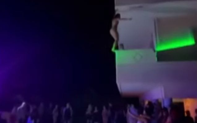 Πάρτι με 500 άτομα στη Χαλκίδα: Πυροτεχνήματα και… βουτιές από τα μπαλκόνια στην πισίνα (Video)