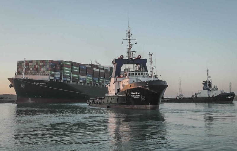 Aίγυπτος: H Διώρυγα του Σουέζ και o πλοιοκτήτης, συμφώνησαν για την απελευθέρωση του πλοίου Ever Given