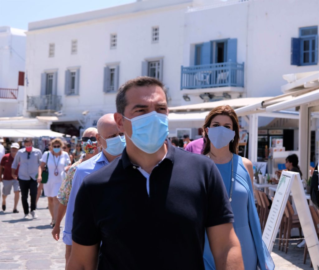 Τσίπρας: Η Μύκονος είναι το παράδειγμα της παταγώδους αποτυχίας της κυβέρνησης στη διαχείριση της πανδημίας