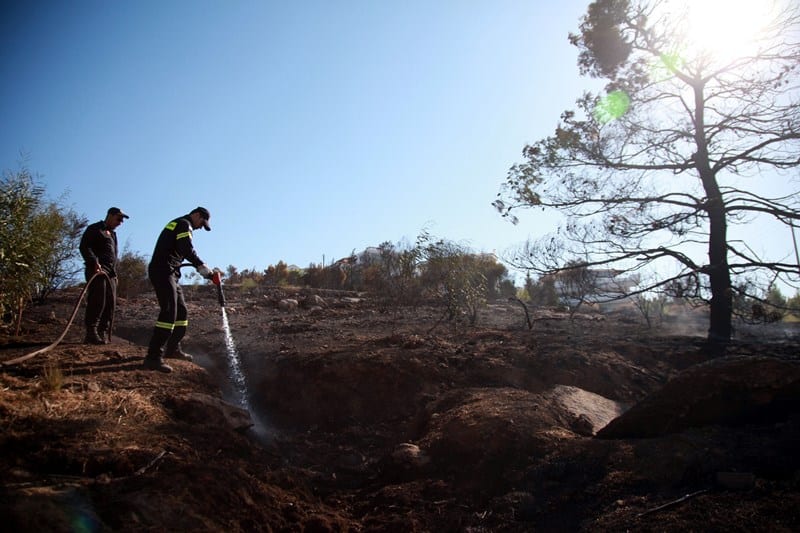 Πυρκαγιά στο Πανόραμα Βούλας – δεν απειλούνται κατοικίες