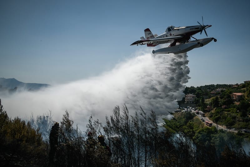 Σε ύφεση όλες οι πυρκαγιές – Σύλληψη 57χρονου για την πυρκαγιά στα Στύρα Εύβοιας