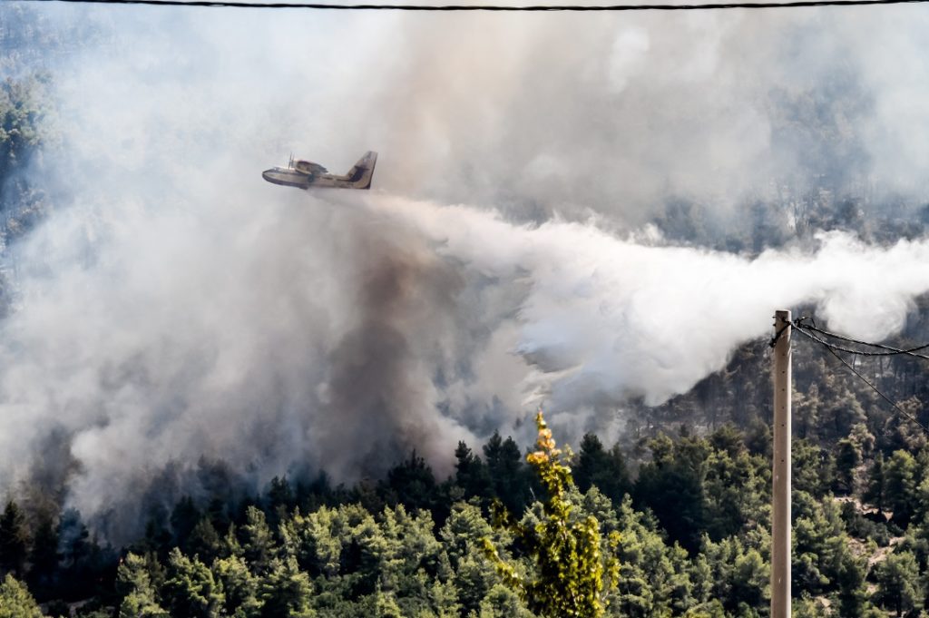 35 δασικές πυρκαγιές το τελευταίο 24ωρο σύμφωνα με την πυροσβεστική