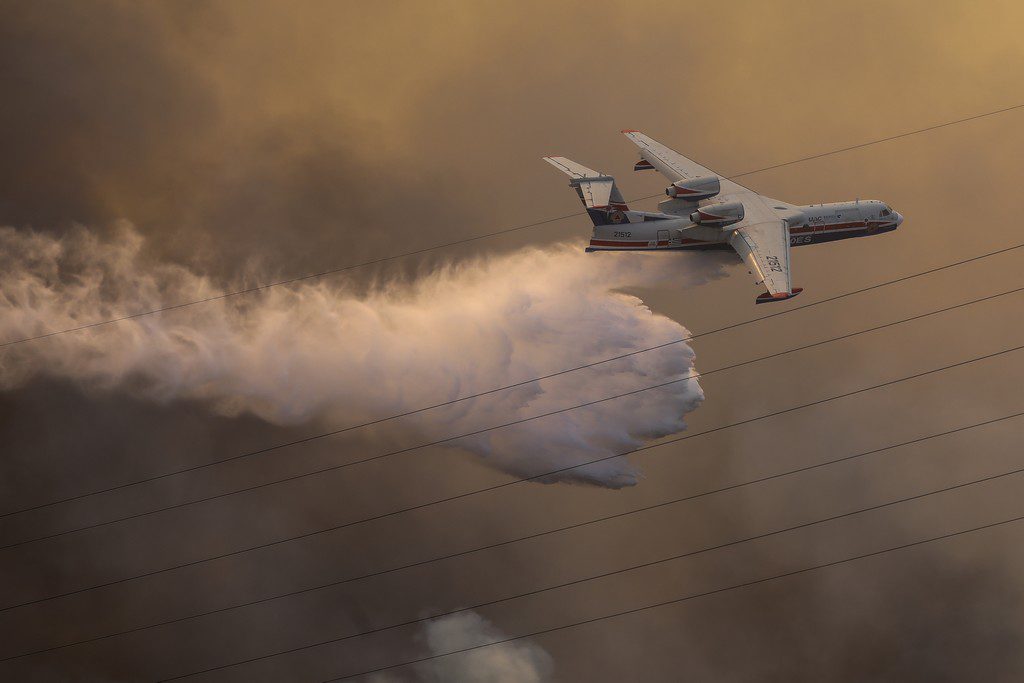 Πυρκαγιά στην Εύβοια: Καθηλωμένο λόγω βλάβης το ρωσικό αεροσκάφος Beriev
