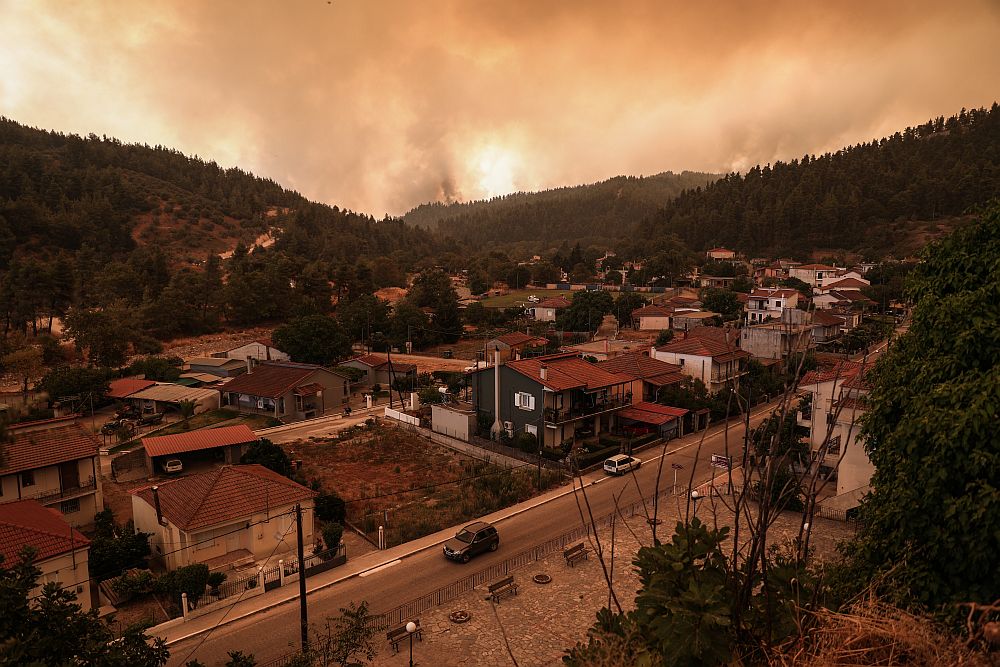 Φωτιές: Βιβλική καταστροφή στην Εύβοια – Βίντεο από drone (Video)
