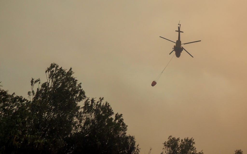 Φωτιά στο Λογγίτσι Στυλίδας: Συναγερμός στην πυροσβεστική – Κινητοποιήθηκαν εναέρια μέσα