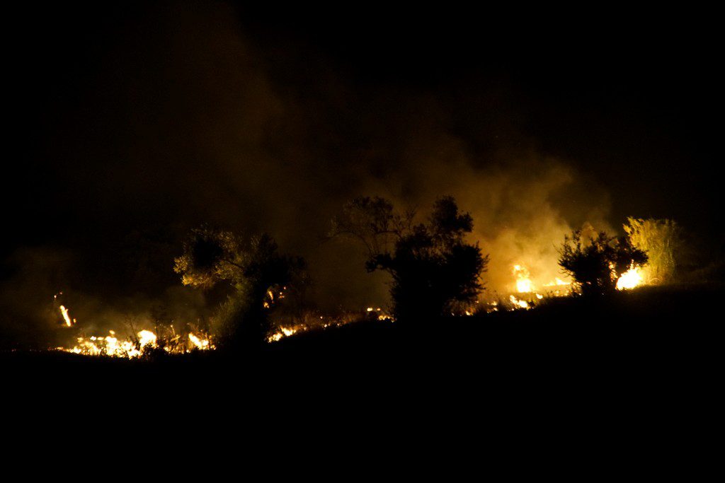 Νέα μεγάλη φωτιά στην Κορυφή Ηλείας (Video)