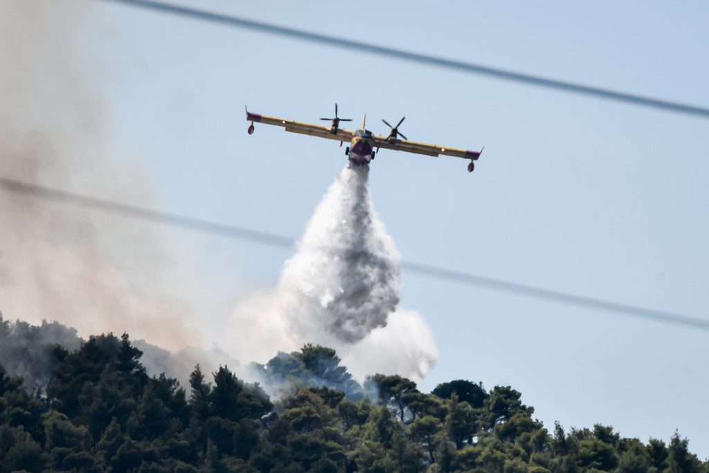 Ρέθυμνο: Πυρκαγιά στην περιοχή Ροδάκινο