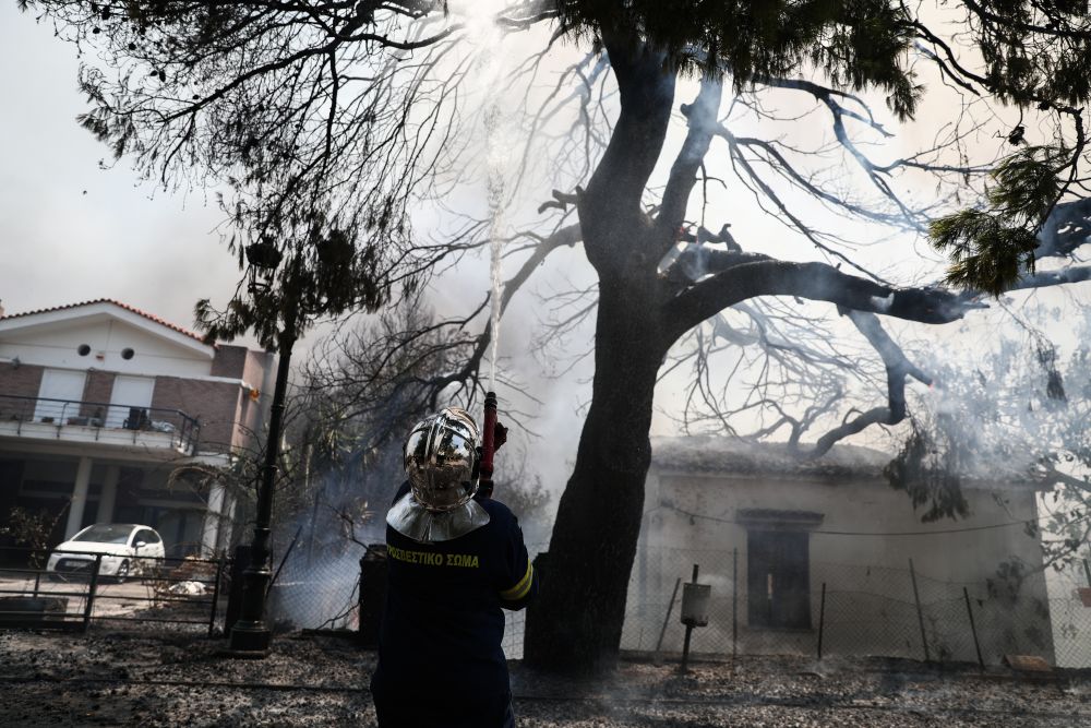 Φωτιά στην Αττική: Δίωξη για εμπρησμό στο Κρυονέρι σε βάρος 43χρονου