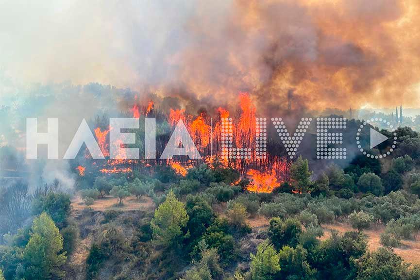Φωτιές Πελοπόννησος: Με αναπνευστικά προβλήματα στα κέντρα υγείας δεκάδες πολίτες
