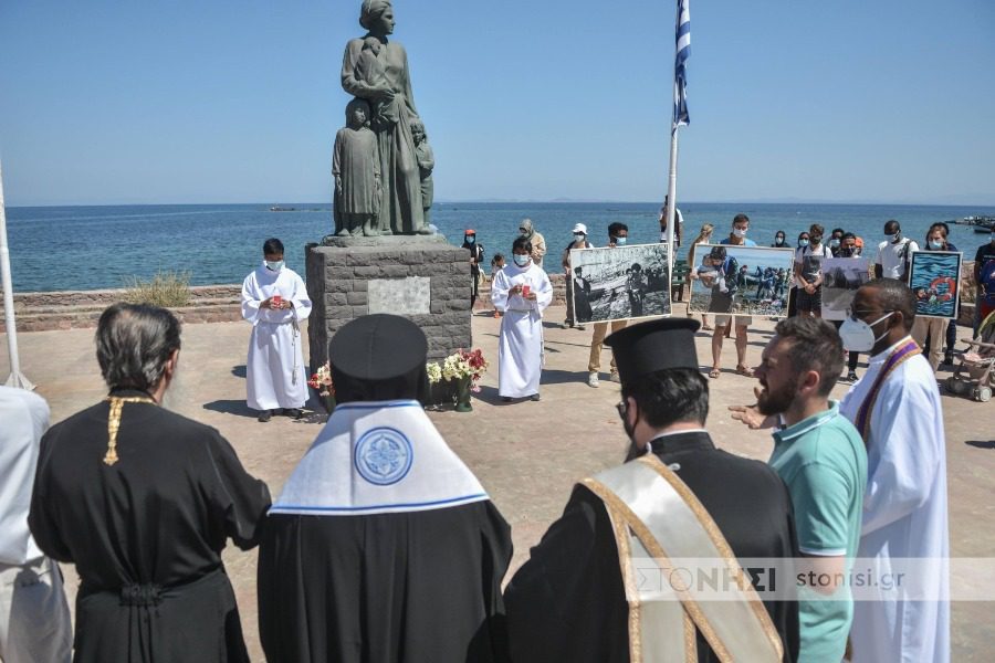 Μυτιλήνη: Κοινή προσευχή για τους πρόσφυγες από την Καθολική και Ορθόδοξη Εκκλησία