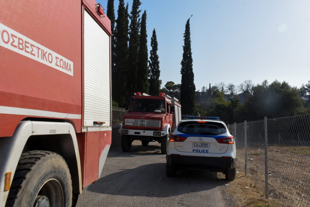 Υπό έλεγχο η πυρκαγιά σε δασική έκταση στη Βουρβουρού Χαλκιδικής