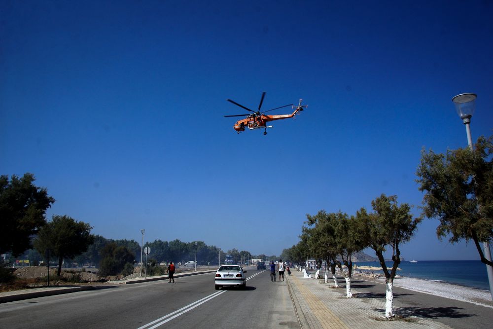 Επείγουσα ειδοποίηση στους κατοίκους της Ρόδου για αυξημένο κίνδυνο πυρκαγιάς