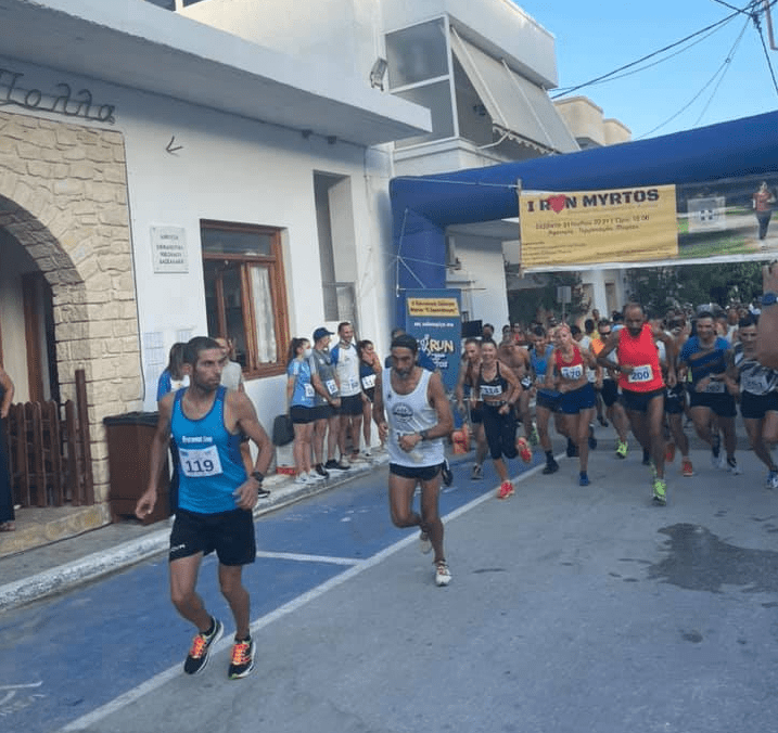 Δρομικός… καύσωνας στο I Run Myrtos 2021