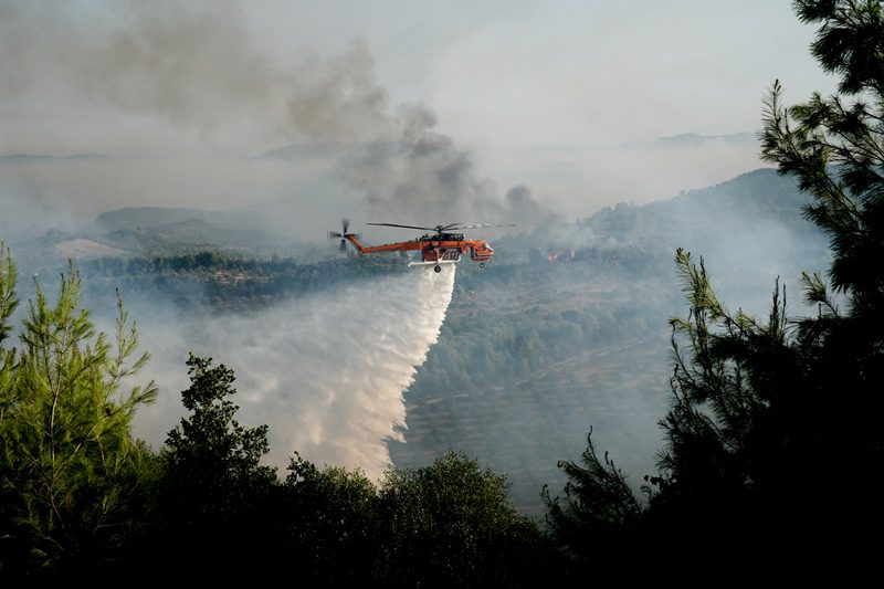 Δύο νέες πυρκαγιές ξέσπασαν στην Αρχαία Ολυμπία