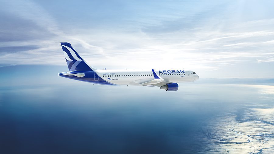 Η AEGEAN μετέφερε περισσότερους από 2,3 εκατ. επιβάτες τον Ιούλιο και τον Αύγουστο