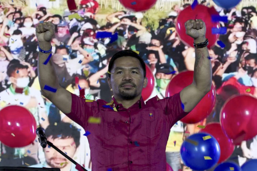 Φιλιππίνες: Ο Μάνι Πακιάο θέλει να βγάλει «νοκ-άουτ» το Ντουτέρτε στις εκλογές