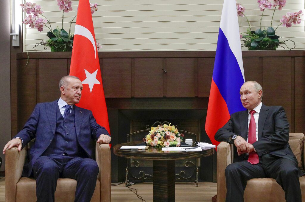 Όλα όσα είπαν στη συνάντησή τους Πούτιν και Ερντογάν