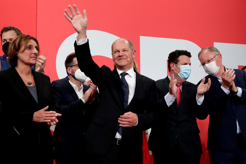 Γερμανία: Προβάδισμα στο SPD με 1,5% δίνουν τα τελευταία αποτελέσματα