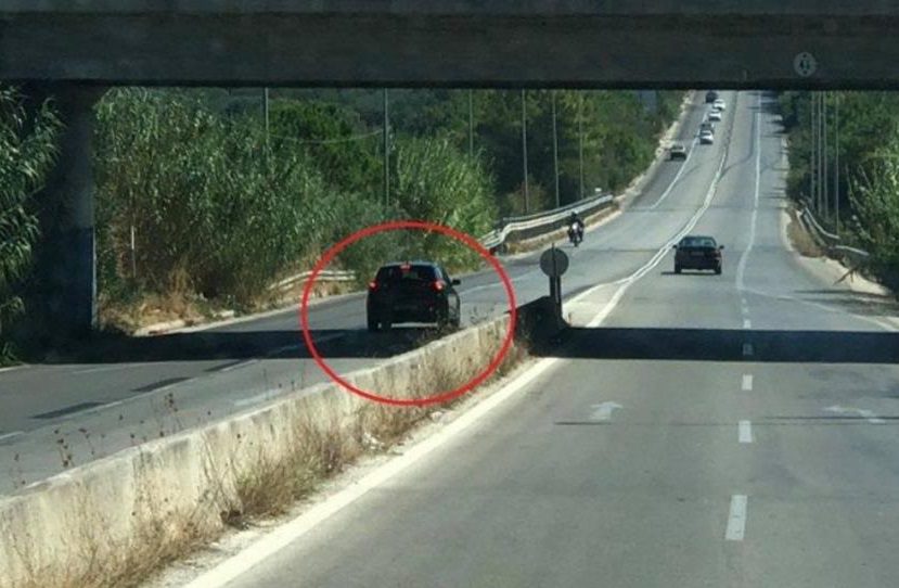 Κρήτη: Οδηγούσε ανάποδα για χιλιόμετρα στον ΒΟΑΚ (Photo)