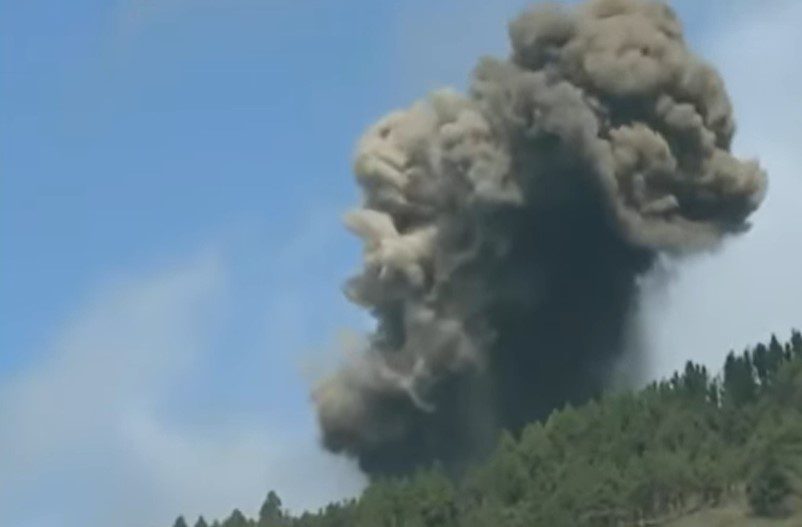 Ισπανία: Έκρηξη ηφαιστείου στη νήσο Λα Πάλμα (video)